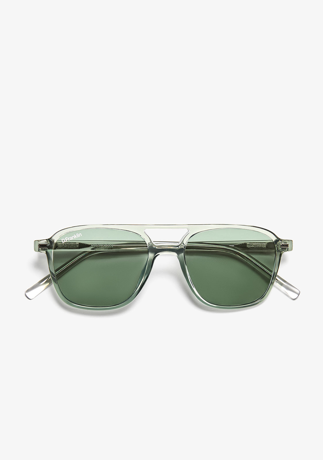 Aviator Sunglasses Jackson Square Green / G15 | D.Franklin
