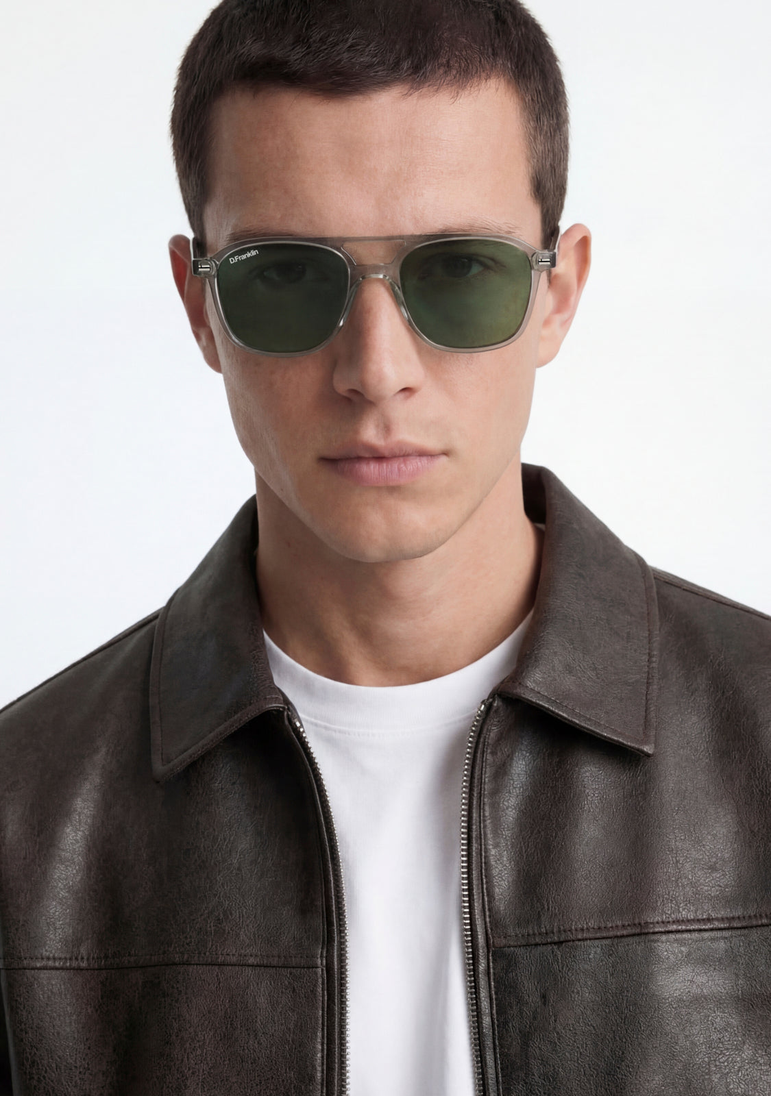 Aviator Sunglasses Jackson Square Green / G15 | D.Franklin