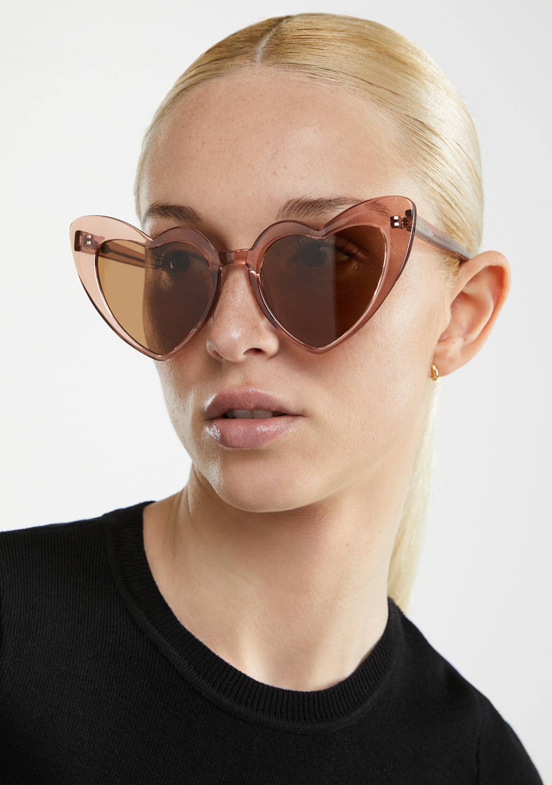 Love Heart Trans Brown Brown