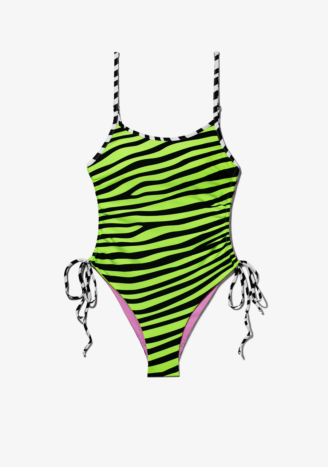 Feroe One-Piece Zebra Lime