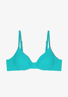 Masha Top Aqua Blue