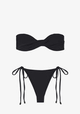 Harper Top + Lilo Bottom Black Bikini