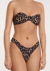 Halia Top + Ava Bottom Leopard Bikini