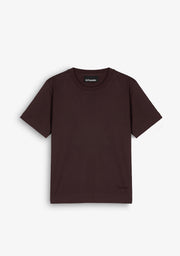 Basic Woman Brown T-Shirt
