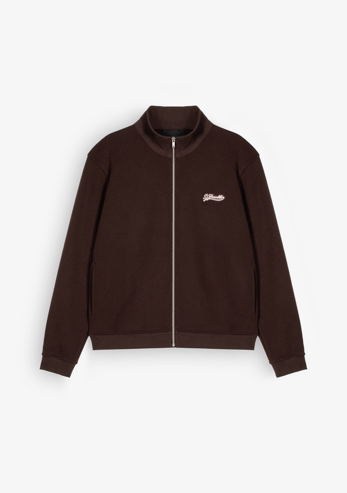 Zip-Up Brown Sweatshirt | Women's Sweatshirt | D.Franklin