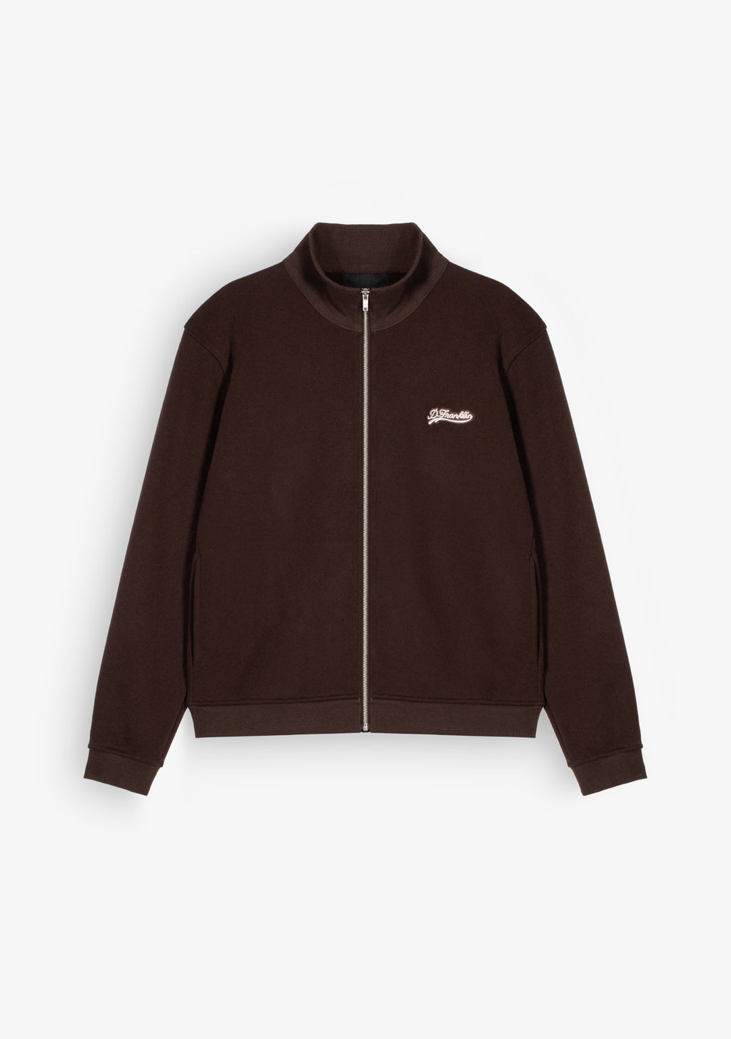 Zip-Up Brown Sweatshirt | Women's Sweatshirt | D.Franklin