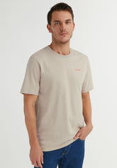 Basic Logo T-Shirt Desert /Coral