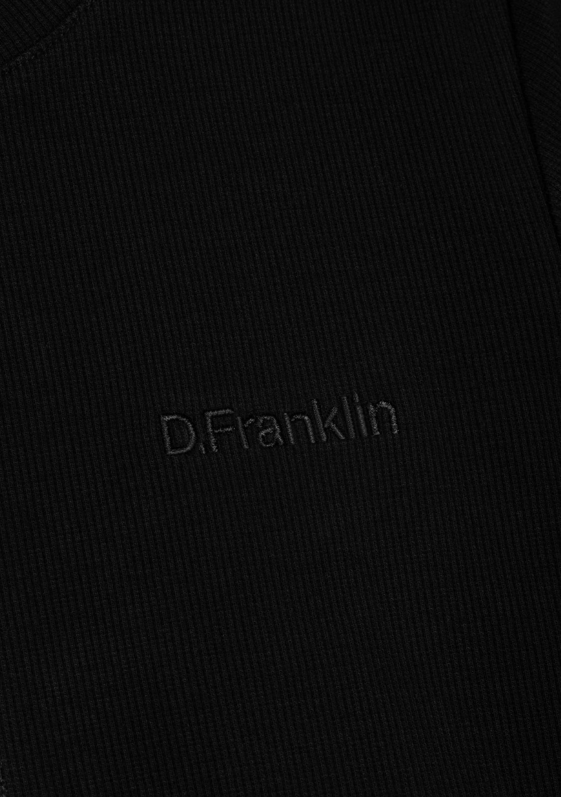 Rib T-Shirt Black