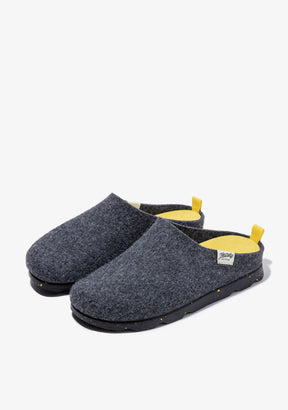 Mercredy Slipper Black / Yellow