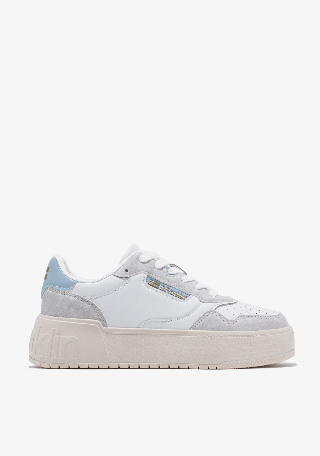 Court Basic White / Blue