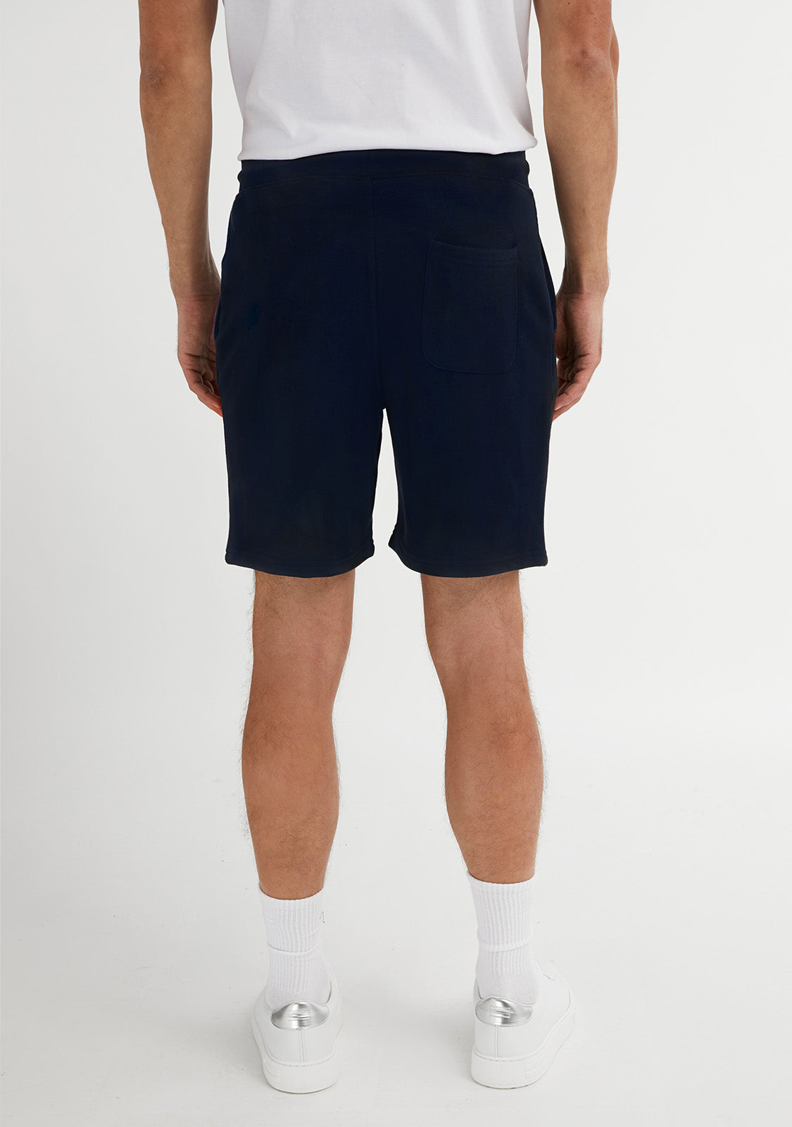 Logo Jogger Shorts Navy / White