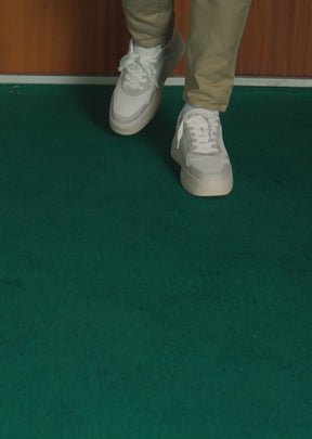 Low Court Basic White / White