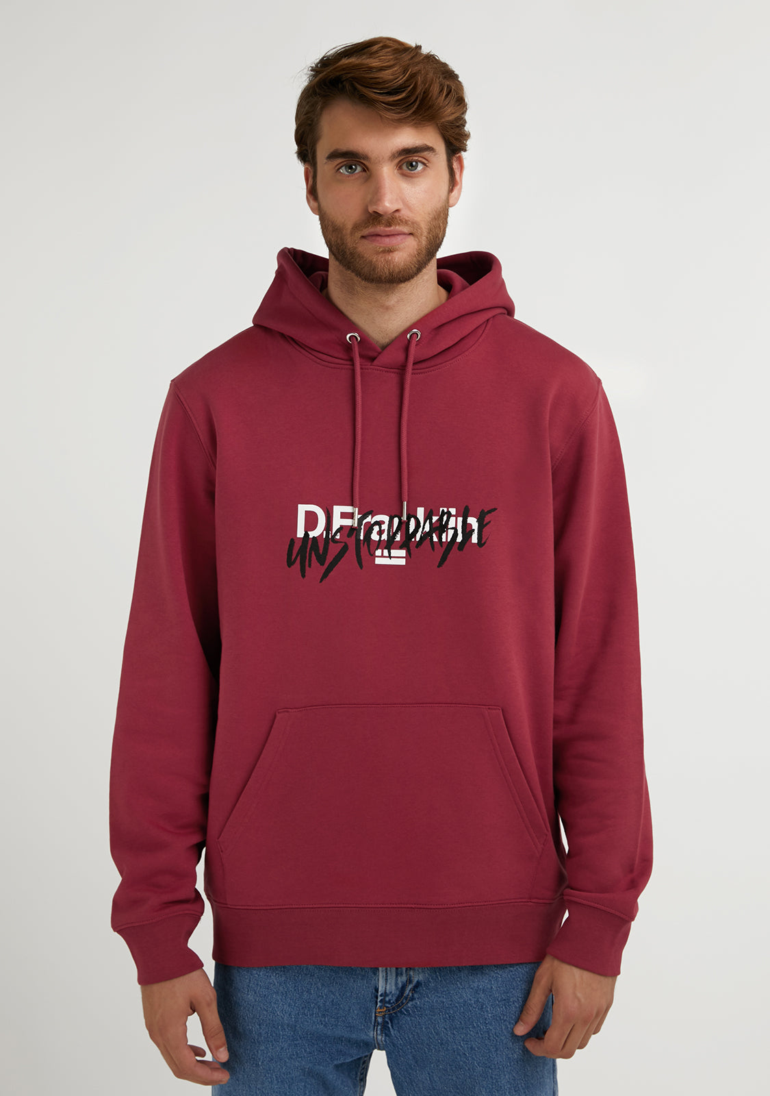 Unstoppable Hoodie Dark Red