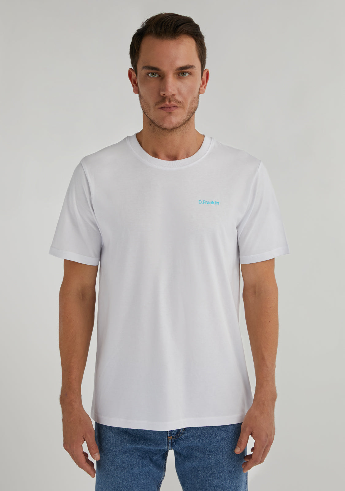 Social Club T-Shirt White / Blue