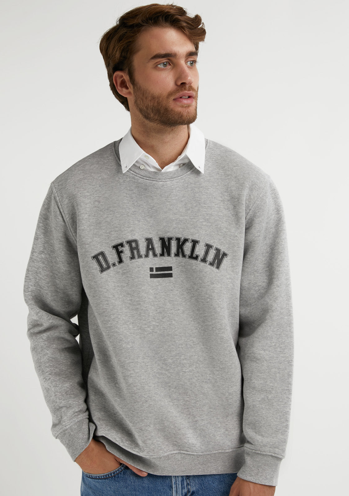 Varsity Sweatshirt Grey / Black