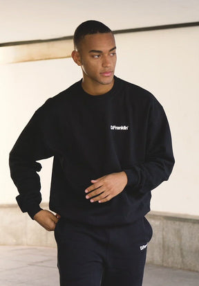 Sweatshirt Oversized D.Franklin Basic Black V2
