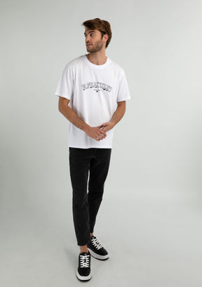 Varsity Paint T-Shirt White / Black