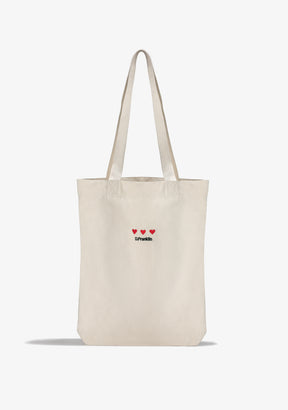 Tote Bag From Heart White