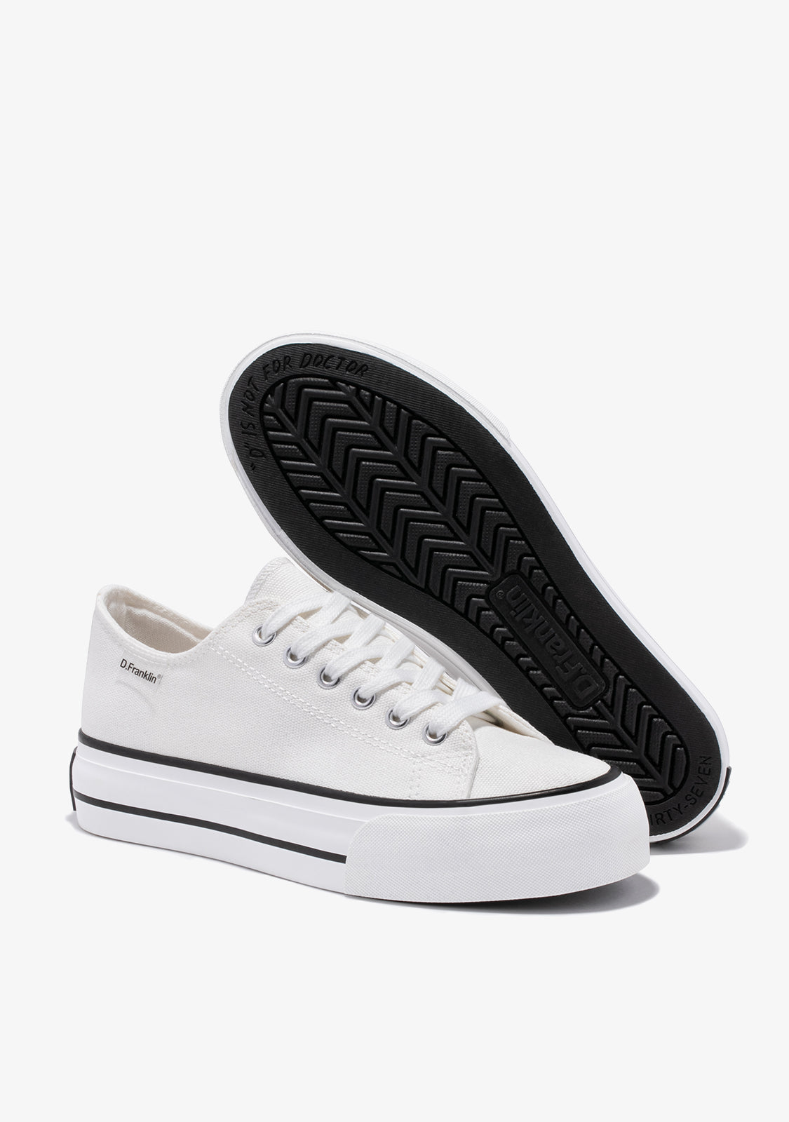 One Way Low White