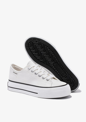 One Way Low White