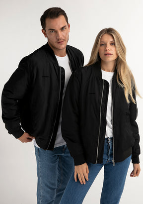 Logo Bomber Black