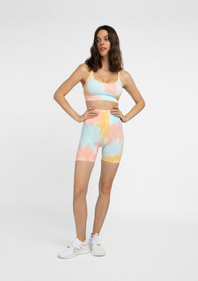 Tie Dye Orange Leggins