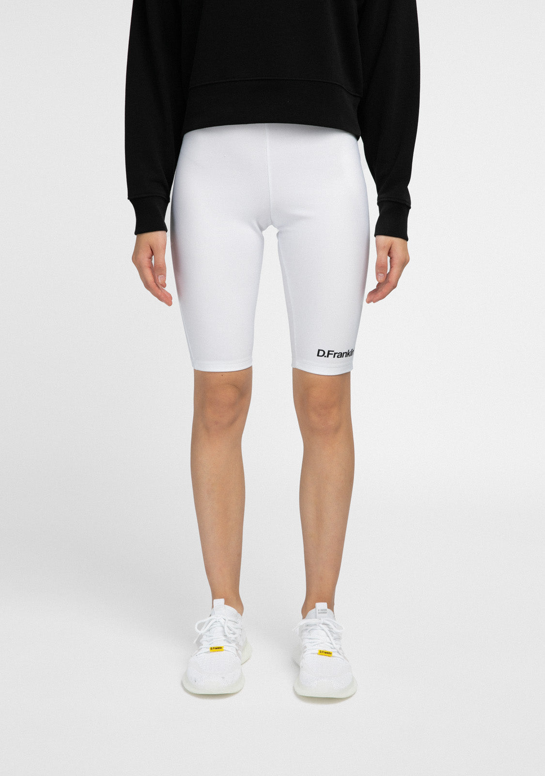 Basic Biker Short White