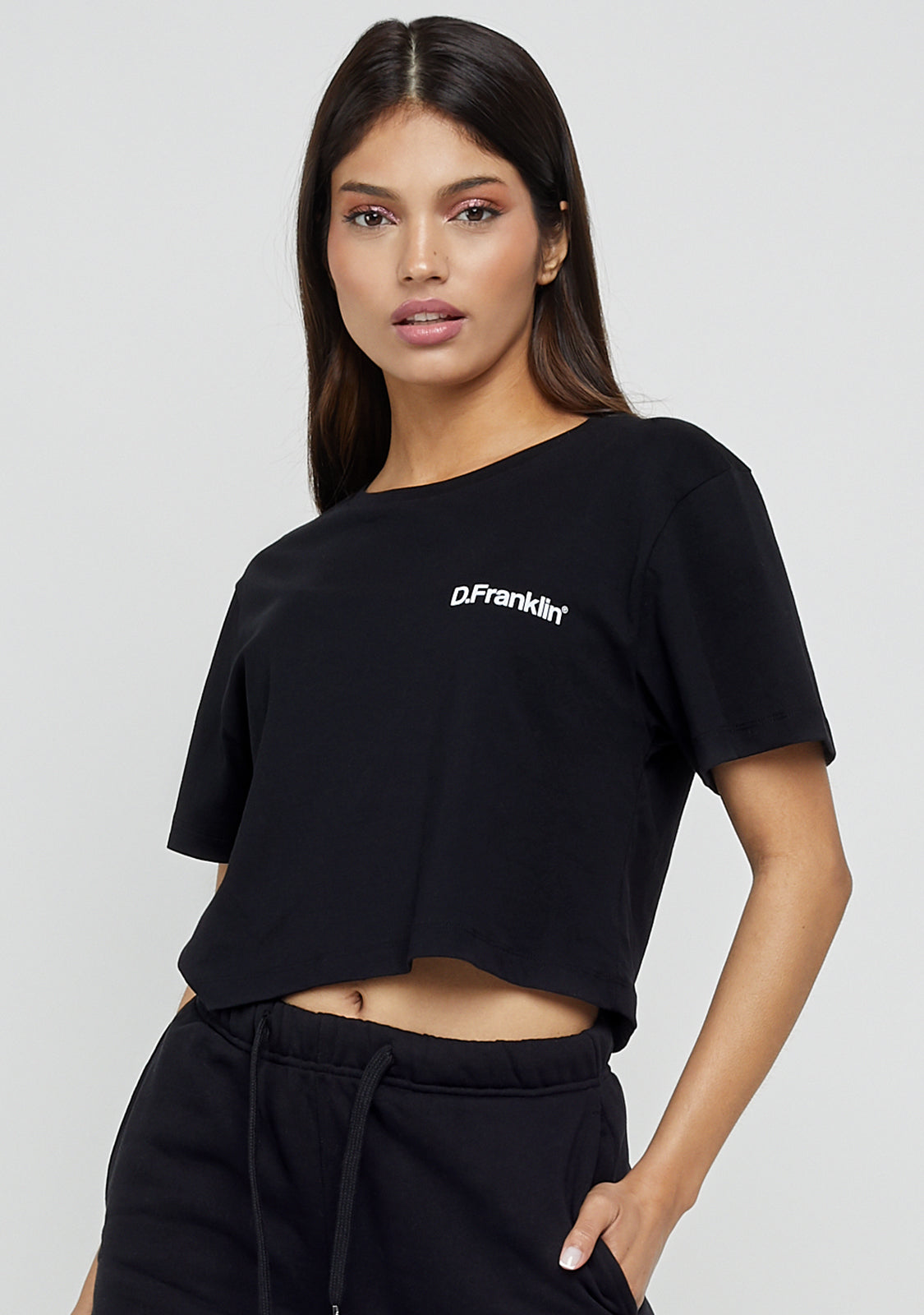 Basic Crop Top Black