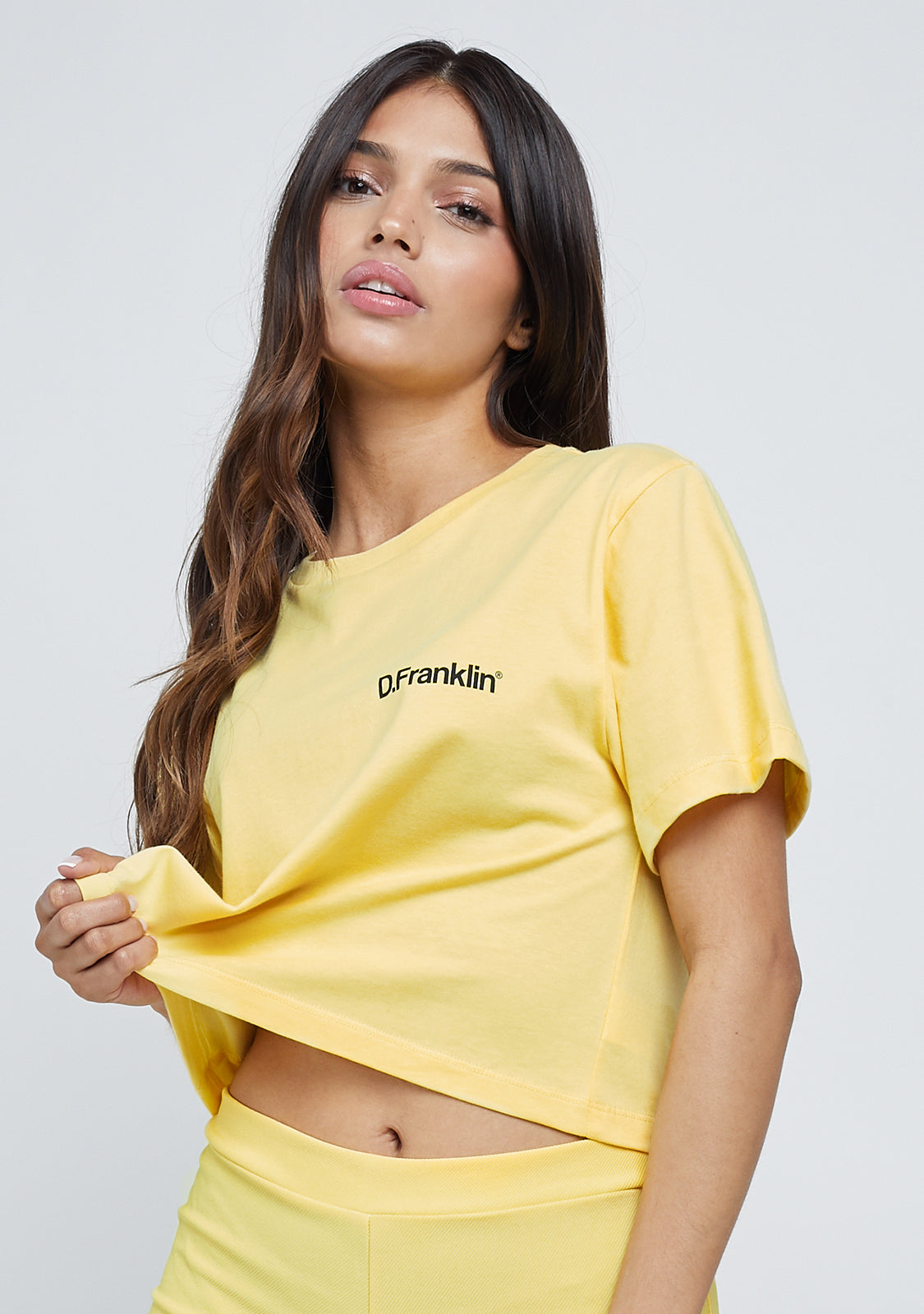 Basic Crop Top Yellow