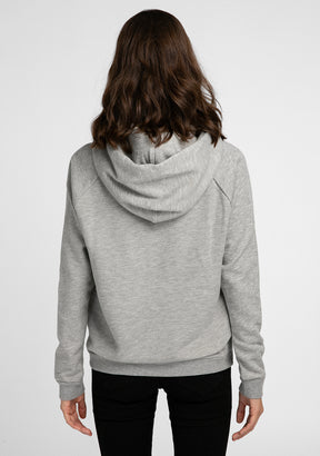 Hoodie Rainbow Female Grey