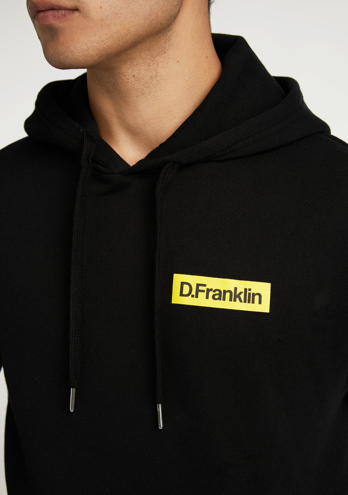 Hoodie Smiley Black