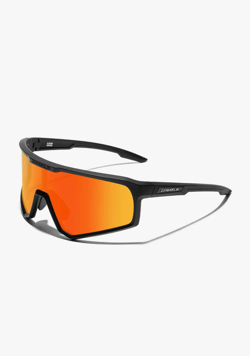 Hurricane Sports Sunglasses Black / Red D.Franklin®