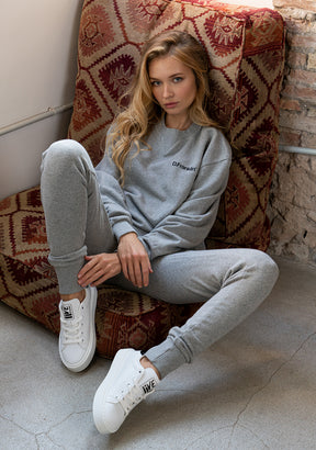 Sweatshirt Oversized Basic Grey