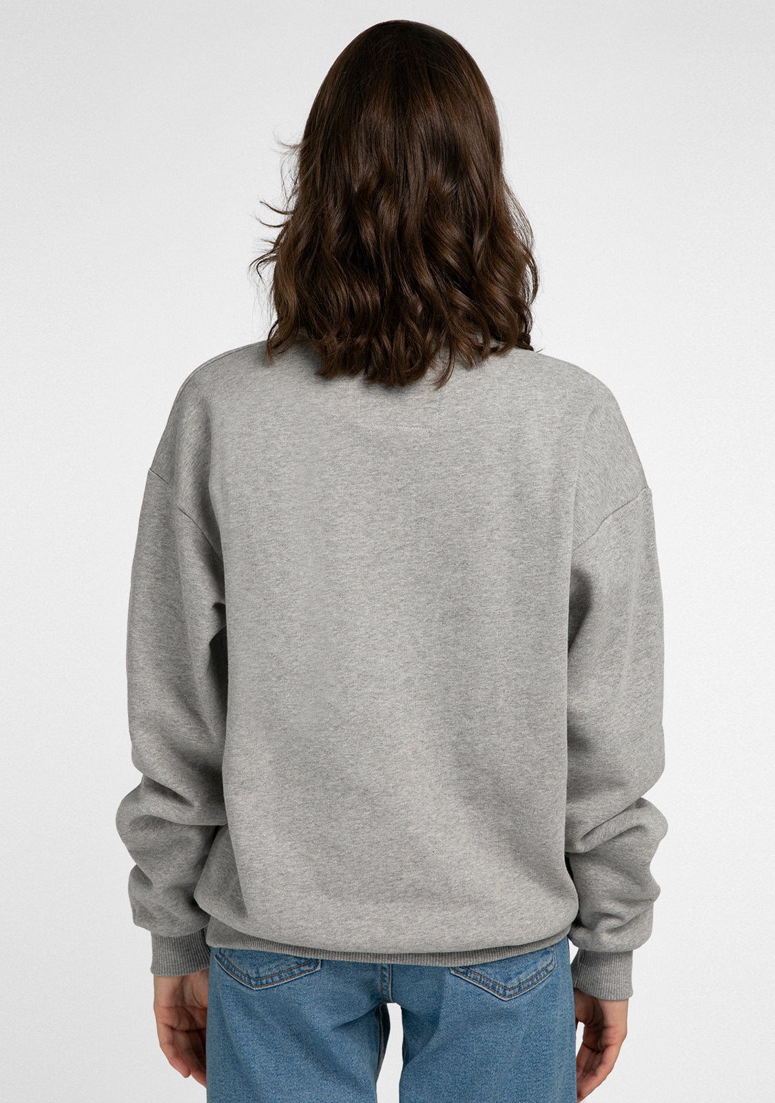 Sweatshirt Smiley Female Grey
