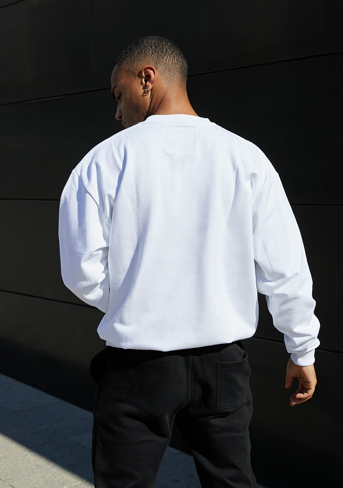 Sweatshirt Oversized D.Franklin Basic White