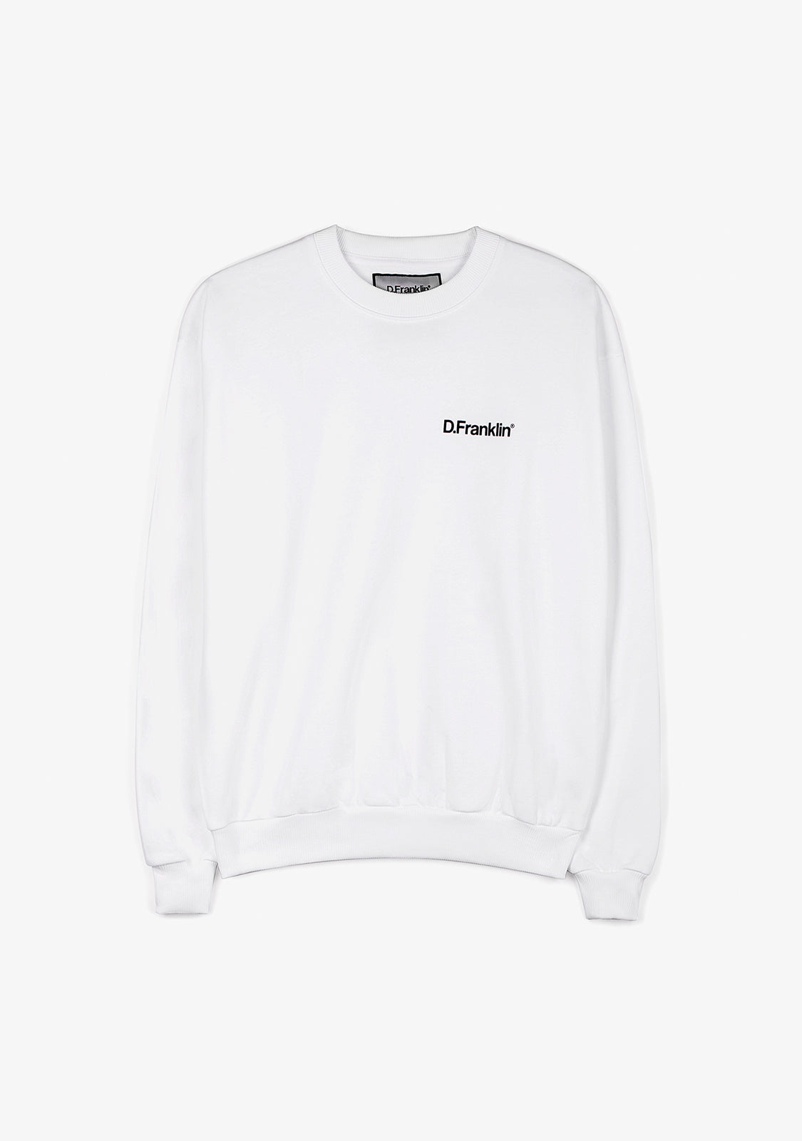 Sweatshirt Oversized D.Franklin Basic White