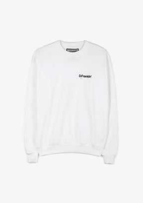 Sweatshirt Oversized D.Franklin Basic White