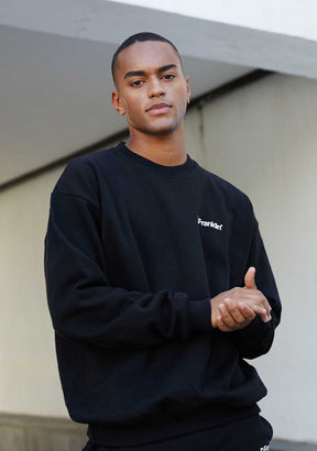 Sweatshirt Oversized D.Franklin Basic Black V2
