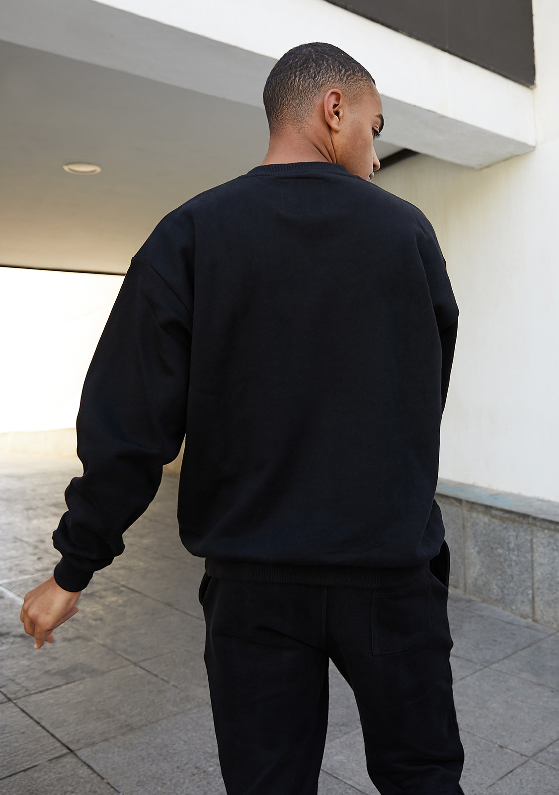 Sweatshirt Oversized D.Franklin Basic Black V2
