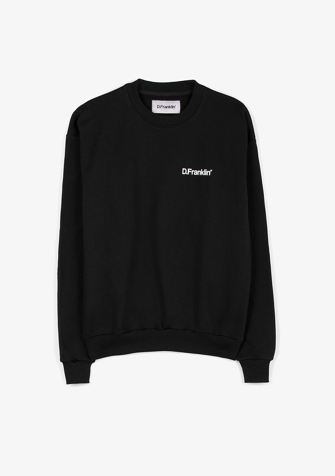 Sweatshirt Oversized D.Franklin Basic Black V2