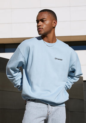 Sweatshirt Oversized D.Franklin Basic Blue