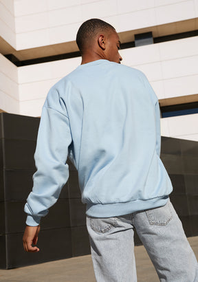 Sweatshirt Oversized D.Franklin Basic Blue