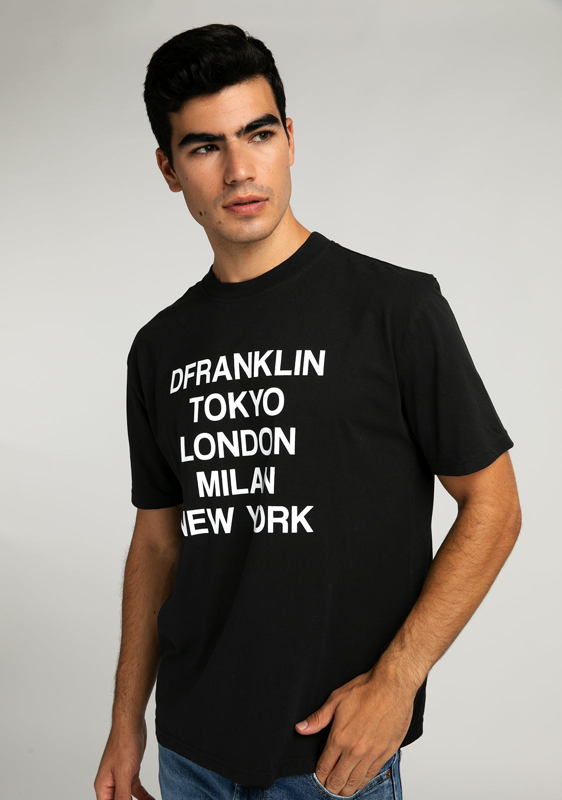 T-Shirt D.Franklin Capitals Black