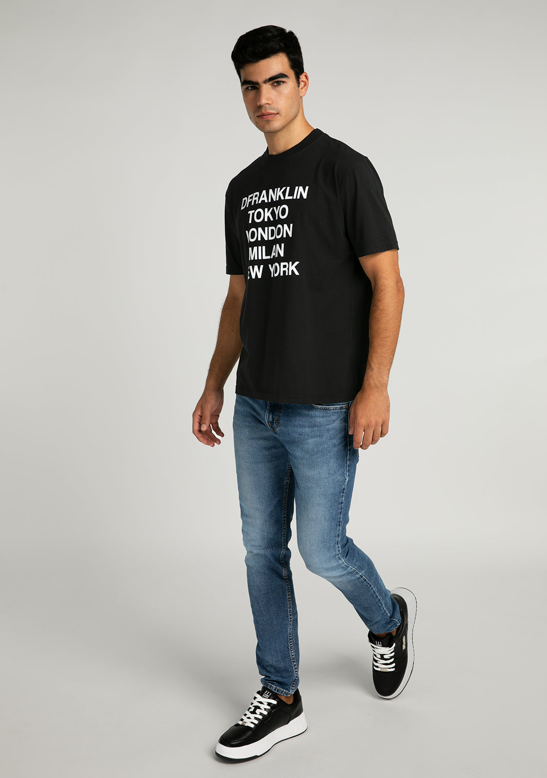 T-Shirt D.Franklin Capitals Black
