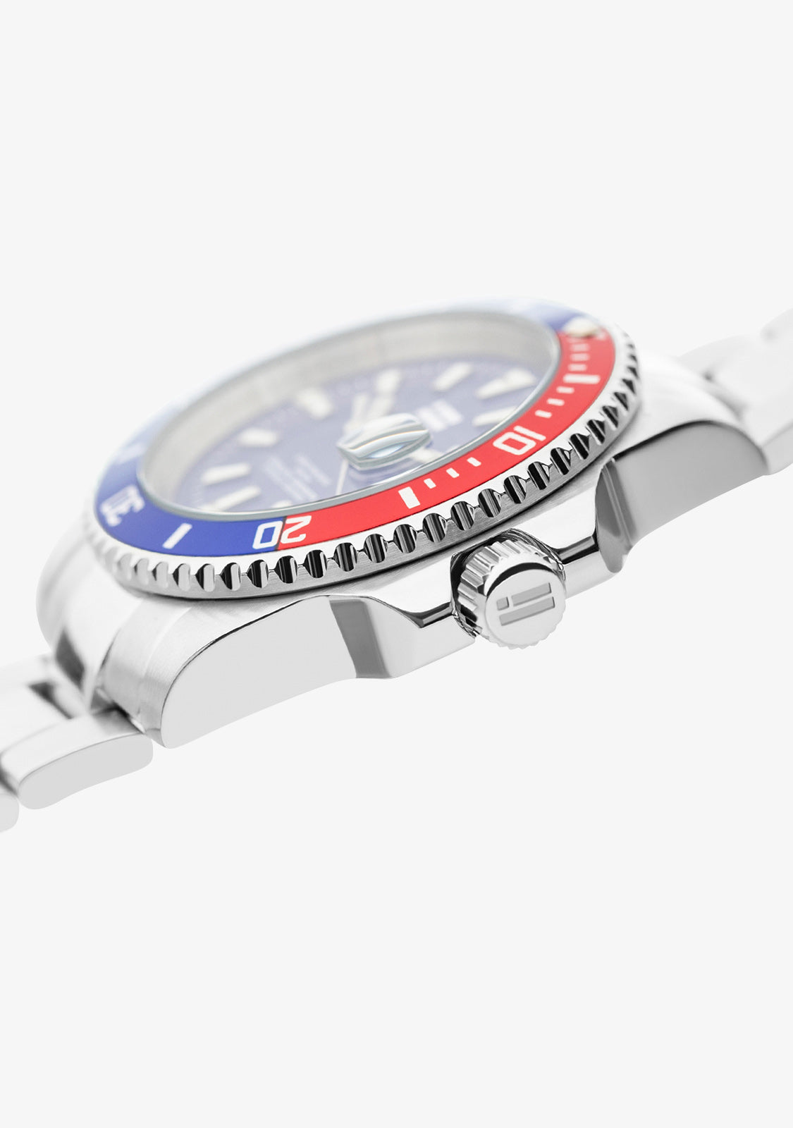 Scuba Diving Steel Blue Red / Blue