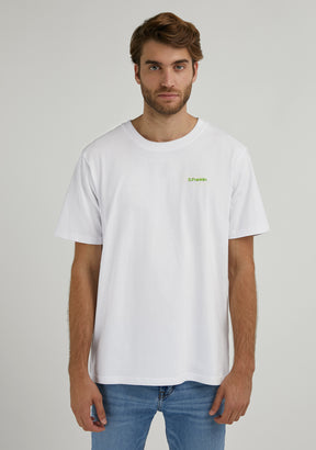 Social Club T-Shirt White / Green