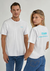 Social Club T-Shirt White / Blue