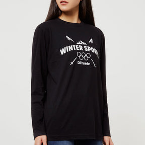 Winter Long Sleeve T-Shirt Black