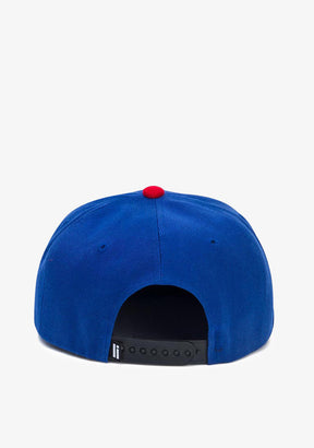 Blue-Red Blend Snapback