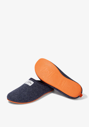 Mercredy Slipper Navy / Orange